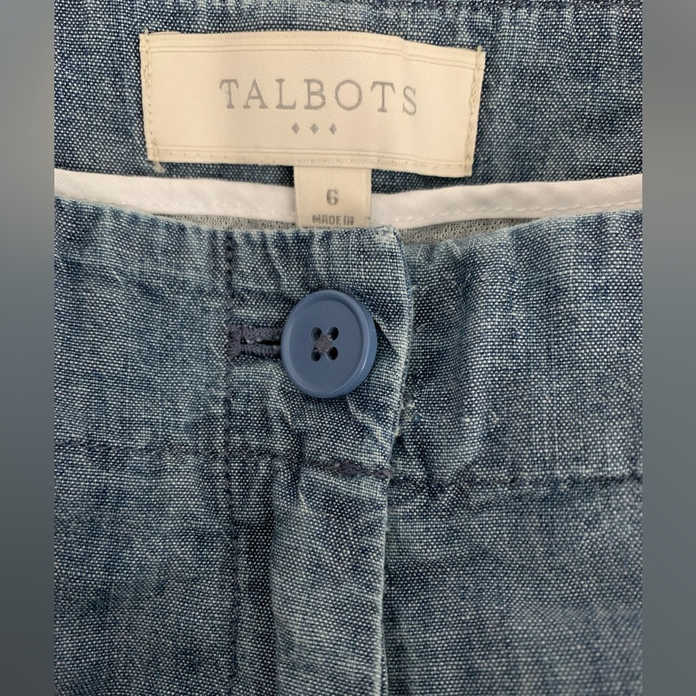 Talbots women’s‎ cotton pants 6 - Picture 7 of 8